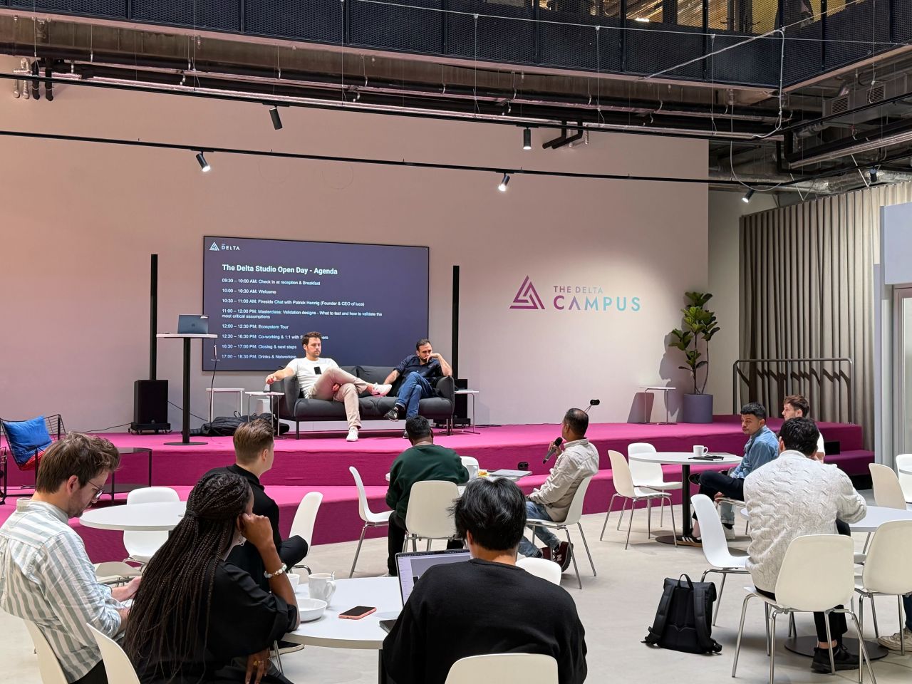 The Delta x CODE Open Day